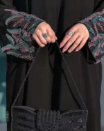 Wholesale Modest Abaya Dress Muslim Women Luxury Floral Embroidery Sleeves Dress Long Eid Turkey Dubai Abaya Style Cardigan - Image 4