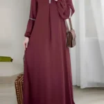 Fashion Long Sleeve Muslim Maxi Dresses for Women Saudi Arabia Dubai Abaya Party Casual Sequin Sundress Casual Morocco Kaftan
