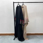 EID Modest Islamic Clothing Embroidery Fashion Floral Abaya Girl Kimono Muslim Women Open Dubai Abaya - الصورة 5